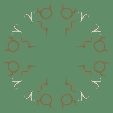 burçlar ile vektör arka plan 