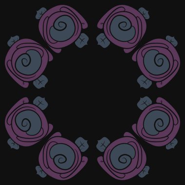 Kesintisiz soyut desen, vektör arka plan