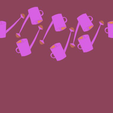 Soyut basit sulama kalıplarının kusursuz deseni