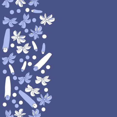 Tarçın ve anason ile soyut dikişsiz desen 