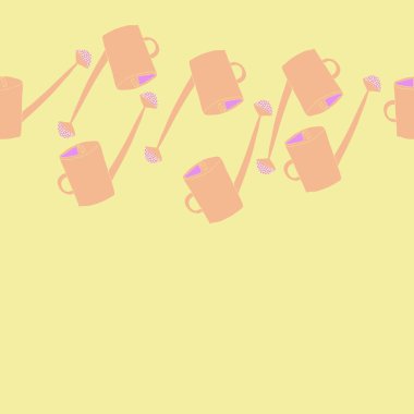 Soyut basit sulama kalıplarının kusursuz deseni