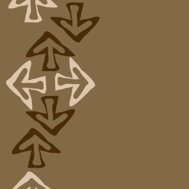 sorunsuz çapraz oklar desen, sadece vektör illüstrasyon