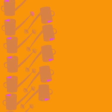 Soyut basit sulama kalıplarının kusursuz deseni