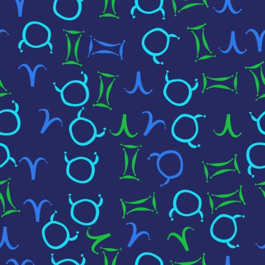 Soyut basit çiçeklerin kusursuz deseni