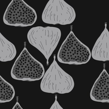 Soyut basit grallic dikişsiz desen