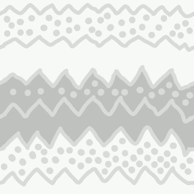 Soyut basit zikzak ile dikişsiz desen