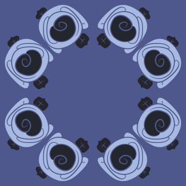 Kesintisiz soyut desen, vektör arka plan