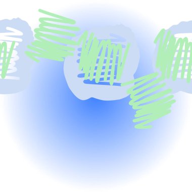 Dikişsiz soyut yatay daireler deseni, sadece vektör illüstrasyon