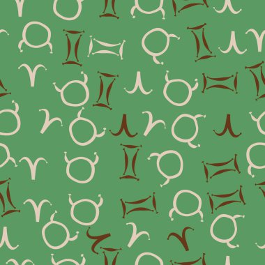 Soyut basit çiçeklerin kusursuz deseni