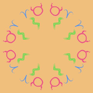 burçlar ile vektör arka plan 