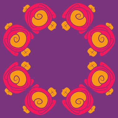 Kesintisiz soyut desen, vektör arka plan