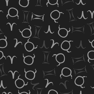 Soyut basit çiçeklerin kusursuz deseni