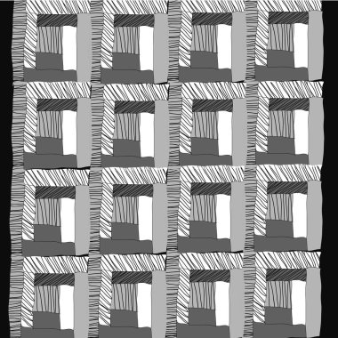 Kesintisiz soyut desen, vektör arka plan