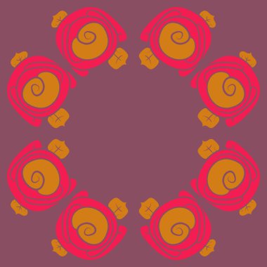 Kesintisiz soyut desen, vektör arka plan