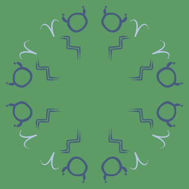 burçlar ile vektör arka plan 