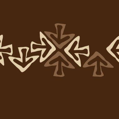 sorunsuz çapraz oklar desen, sadece vektör illüstrasyon