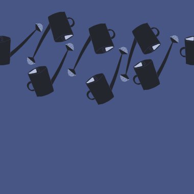 Soyut basit sulama kalıplarının kusursuz deseni