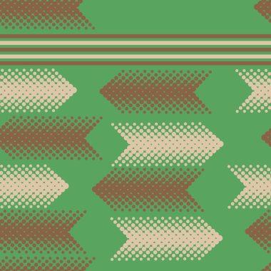 Ok işaretleri ve çizgileri ile soyut desen, vektör illüstrasyon