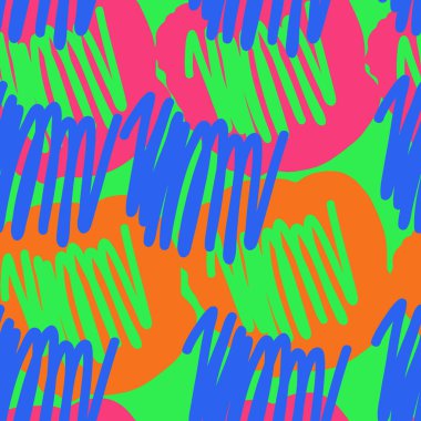 Dikişsiz soyut desen, sadece vektör illüstrasyon