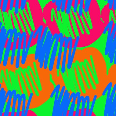 Dikişsiz soyut desen, sadece vektör illüstrasyon