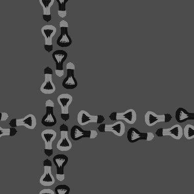 ampuller vektör illüstrasyon ile soyut desen 