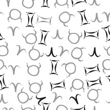 Soyut basit çiçeklerin kusursuz deseni