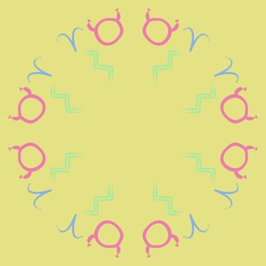 burçlar ile vektör arka plan 