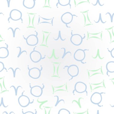 Soyut basit çiçeklerin kusursuz deseni