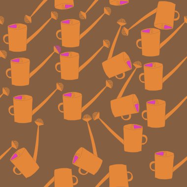 Soyut basit sulama kalıplarının kusursuz deseni