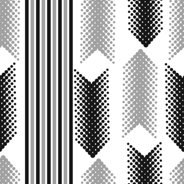 Modèle Abstrait Avec Des Flèches Signes Lignes Illustration Vectorielle — Image vectorielle