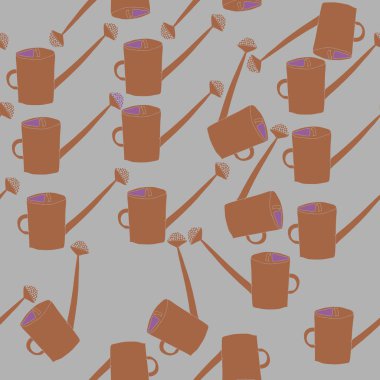 Soyut basit sulama kalıplarının kusursuz deseni