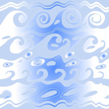 Soyut basit dalgaların kusursuz deseni