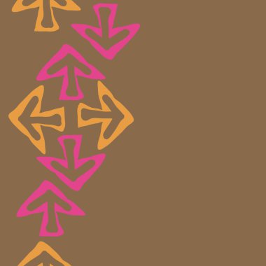 sorunsuz çapraz oklar desen, sadece vektör illüstrasyon