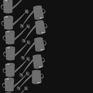 Soyut basit sulama kalıplarının kusursuz deseni