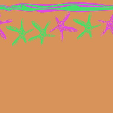 Kesintisiz soyut desen, vektör arka plan