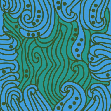 Kesintisiz soyut desen, vektör arka plan