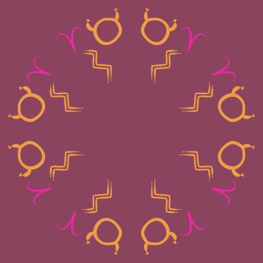 burçlar ile vektör arka plan 