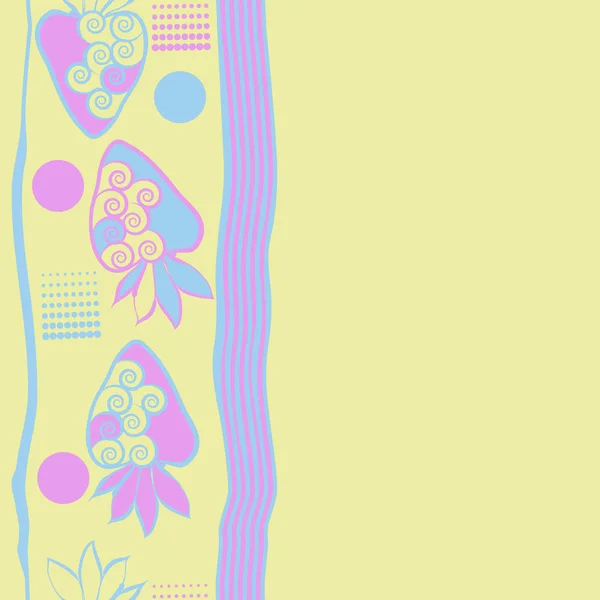 一套成熟的甜菜根与叶子的背景 — 图库矢量图片