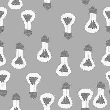 renkli arka plan üzerinde ampuller kümesi