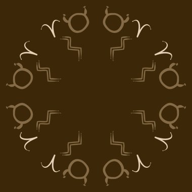 burçlar ile vektör arka plan 