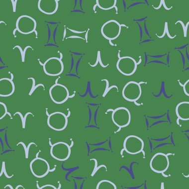 Soyut basit çiçeklerin kusursuz deseni