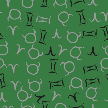 Soyut basit çiçeklerin kusursuz deseni