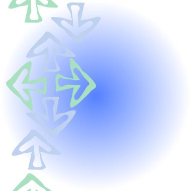 sorunsuz çapraz oklar desen, sadece vektör illüstrasyon