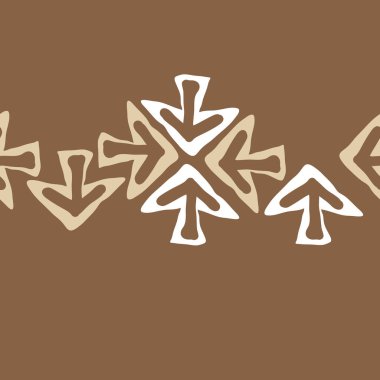 sorunsuz çapraz oklar desen, sadece vektör illüstrasyon