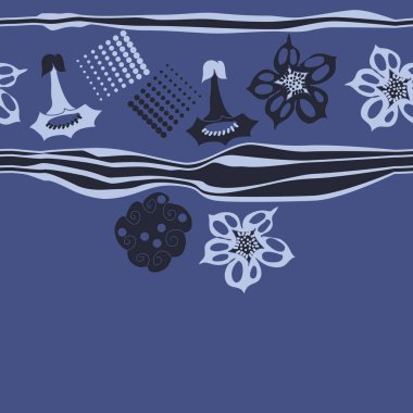 Kesintisiz soyut desen, vektör arka plan