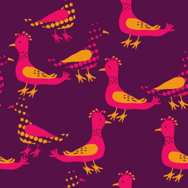 Kesintisiz soyut desen, vektör arka plan