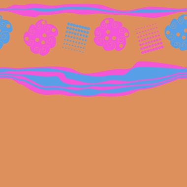 Kesintisiz soyut desen, vektör arka plan