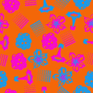 Kesintisiz soyut desen, vektör arka plan