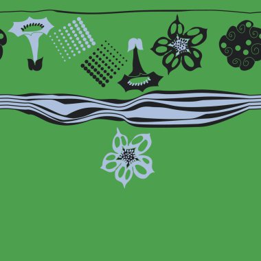 Kesintisiz soyut desen, vektör arka plan