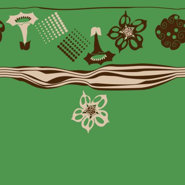 Kesintisiz soyut desen, vektör arka plan